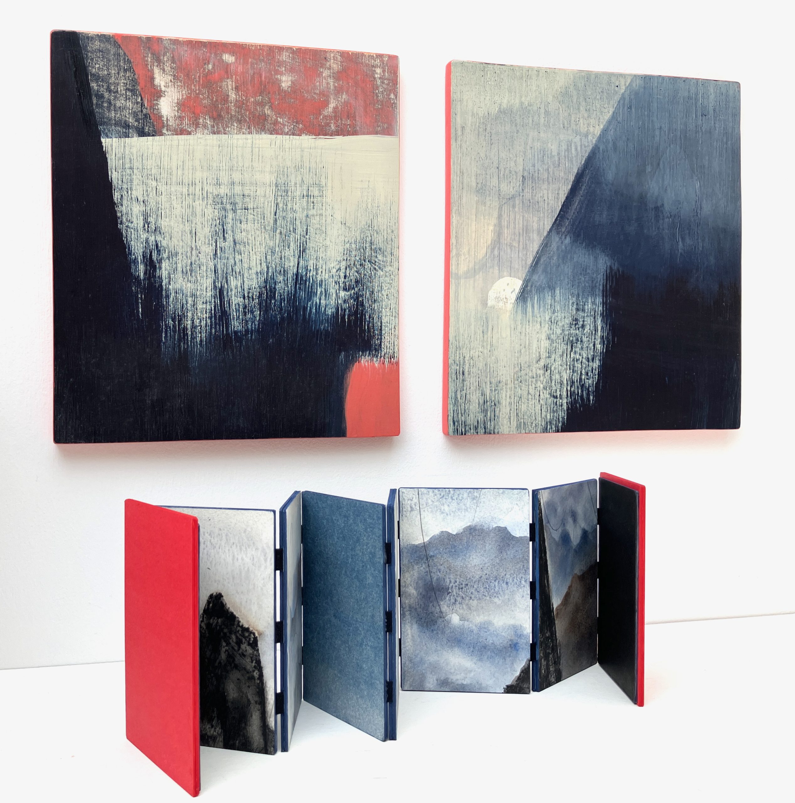 on the same page at Upright Gallery, Edinburgh